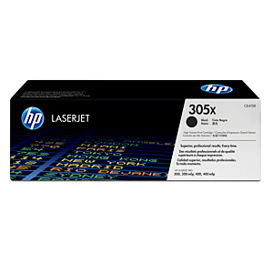 HP COLOR LASERJET PRO 300/400 TONER NEGRO 305X. PAGINAS 4.000