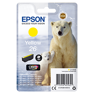 EPSON CLARIA PREMIUM CARTUCHO AMARILLO 26