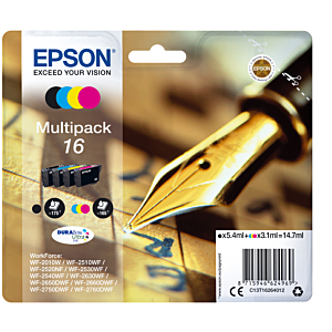 EPSON DURABRITE ULTRA INK CARTUCHO 16 MULTIPACK 4 COLORES