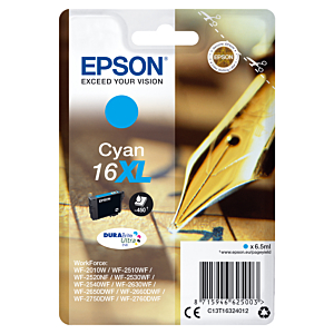 EPSON DURABRITE ULTRA INK CARTUCHO CIAN 16XL