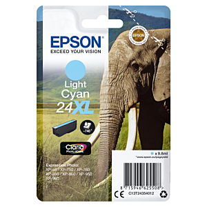 EPSON CLARIA PHOTO HD INK CARTUCHO CIAN CLARO 24XL EXPRESSION PHOTO XP-950