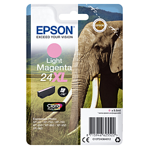 EPSON CLARIA PHOTO HD INK CARTUCHO MAGENTA CLARO 24XL EXPRESSION PHOTO XP-950