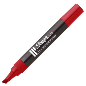 ROTULADOR PERMANENTE SHARPIE ROJO REF. W-10
