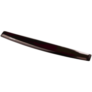 REPOSAMUÑECAS TECLADO FELLOWES DE GEL CRYSTAL NEGRO                                                 