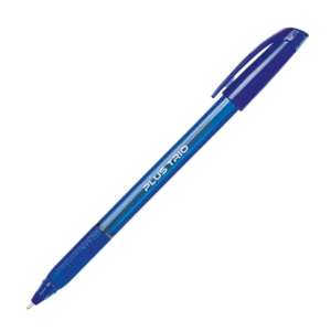 BOLÍGRAFO PLUS TRIO AZUL 