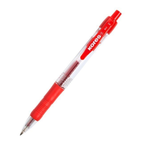 BOLÍGRAFO KORES BG2 TINTA GEL ROJO REF. 30210451