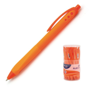 BOLÍGRAFO PLUS NEW SOFT NARANJA REF. 081105
