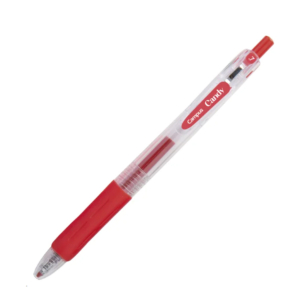 BOLÍGRAFO CAMPUS CANDY TINTA GEL ROJO