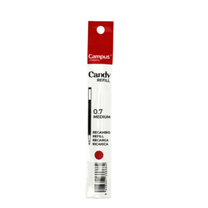 RECAMBIO PARA BOLÍGRAFO CAMPUS CANDY ROJO REF. 81727