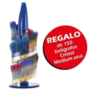 EXPOSITOR BIC CRISTAL MEGA FAMILY DE 770 BOLÍGRAFOS + 150 BOLÍGRAFOS BIC CRISTAL