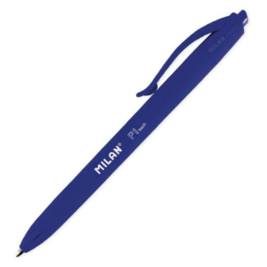 BOLÍGRAFO MILAN P1 TOUCH TINTA BASE DE ACEITE AZUL