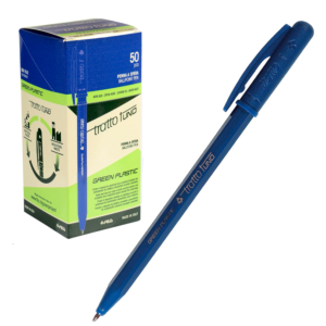 BOLÍGRAFO TRATTO RETRÁCTIL TINTA BASE DE ACEITE AZUL