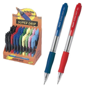 EXPOSITOR BOLÍGRAFO PILOT SUPERGRIP 60 UNID. COLORES SURTIDOS