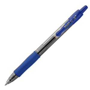 BOLÍGRAFO PILOT G-2+ TINTA GEL AZUL