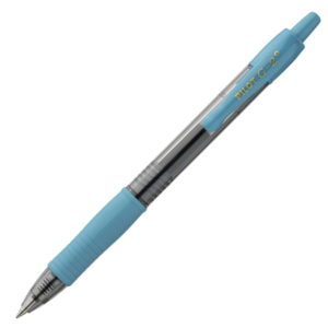 BOLÍGRAFO PILOT G-2+ TINTA GEL TURQUESA