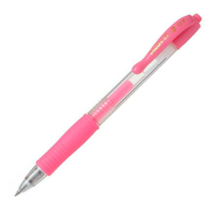 BOLÍGRAFO PILOT G-2 TINTA GEL ROSA