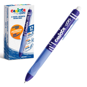 BOLÍGRAFO CARIOCA OOPS TINTA TERMOSENSIBLE BORRABLE AZUL