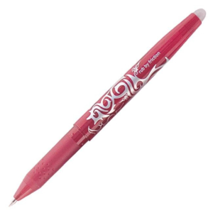 BOLÍGRAFO PILOT FRIXION BALL TINTA BORRABLE ROJO