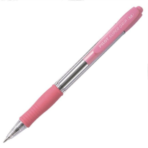 BOLÍGRAFO PILOT SUPERGRIP ROSA