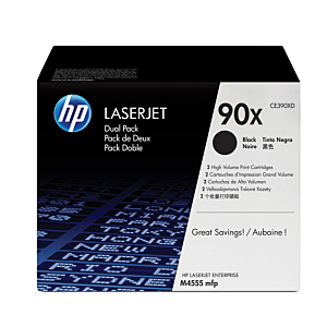 HP LASERJET M4555MFP TONER NEGRO 90X (PACK 2)