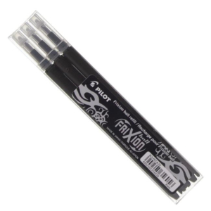 RECAMBIO PARA BOLÍGRAFO PILOT FRIXION 3 UNID. NEGRO REF. BLS/FR-7-B