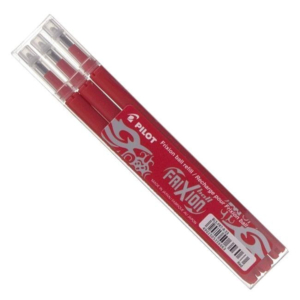 RECAMBIO PARA BOLÍGRAFO PILOT FRIXION 3 UNID. ROJO REF. BLS/FR-7-R