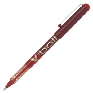 BOLÍGRAFO PILOT V-BALL 07 TINTA LÍQUIDA ROJO