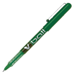 BOLÍGRAFO PILOT V-BALL 05 TINTA LÍQUIDA VERDE