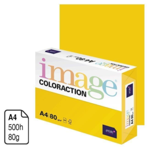 PAPEL ANTALIS IMAGE COLORACTION AMARILLO INTENSO A4 80 G. 500 H. REF. SEVILLA