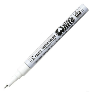 ROTULADOR PERMANENTE PILOT BLANCO EXTRAFINO