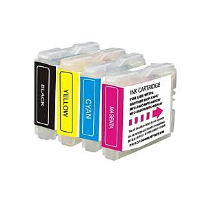 BROTHER PACK DE 4 CARTUCHOS DE TINTA NEGRO, CIAN, MAGENTA Y AMARILLO DCP-J552DW MFC-J470DW