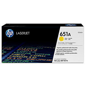 HP LASERJET INTERPRISE 700MFP/M775 TONER AMARILLO 651A