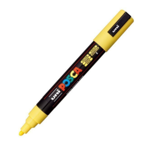 ROTULADOR UNI-BALL POSCA AMARILLO REF. PC-5M