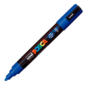 ROTULADOR UNI-BALL POSCA AZUL REF. PC-5M