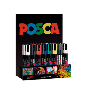 EXPOSITOR ROTULADOR UNI-BALL POSCA 36 UNID. REF. PC-5M