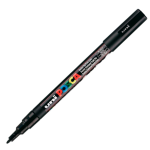 ROTULADOR UNI-BALL POSCA NEGRO REF. PC-3M