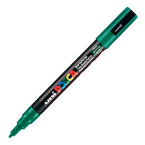 ROTULADOR UNI-BALL POSCA VERDE REF. PC-3M