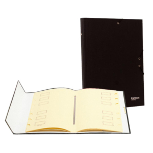 CLASIFICADOR CAMPUS UNIVERSITY CARTÓN FORRADO MRS-03 NEGRO                                          