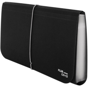 CARPETA CLASIFICADORA RECIBOS PLUS OFFICE NEGRO                                                     