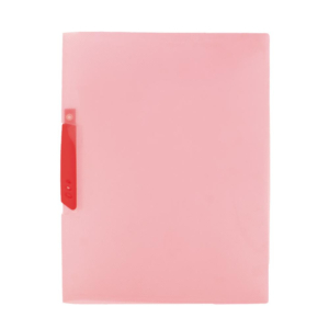 DOSSIER PLUS OFFICE F-08 PINZA PLÁSTICO A4 ROJO 30 HOJAS                                            