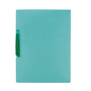 DOSSIER PLUS OFFICE F-08 PINZA PLÁSTICO A4 VERDE 30 HOJAS                                           
