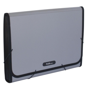CARPETA CLASIFICADORA PREMIUM PLUS OFFICE A4 GRIS METÁLICO                                          