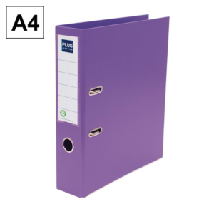 ARCHIVADOR PLUS OFFICE A4 LOMO 75 MM VIOLETA                                                        