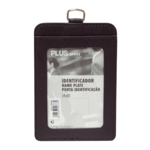 IDENTIFICADOR PLUS OFFICE SIMIL-PIEL MARRÓN                                                         
