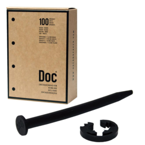 ENCUADERNADOR DOC&PAPER NEGRO 100 UD.                                                               