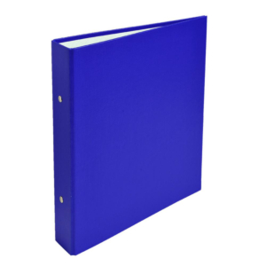 CARPETA A5 EXACOMPTA 2 ANILLAS 25 MM AZUL                                                           