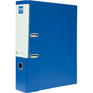 ARCHIVADOR PLUS OFFICE FOLIO LOMO 80 MM AZUL                                                        