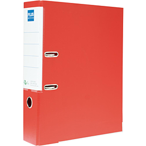 ARCHIVADOR PLUS OFFICE FOLIO LOMO 80 MM ROJO                                                        