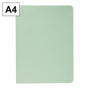 SUBCARPETA CARTULINA PLUS OFFICE A4 200G VERDE CLARO                                                