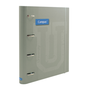 CARPETA RINGBOOK SOFT CAMPUS UNIVERSITY 4 ANILLAS + RECAMBIO VERDE MANHATTAN                        